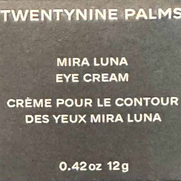Twentynine Palms Mira Luna Eye Cream 0.42oz Anti-Aging Hydration - Picture 4 of 6
